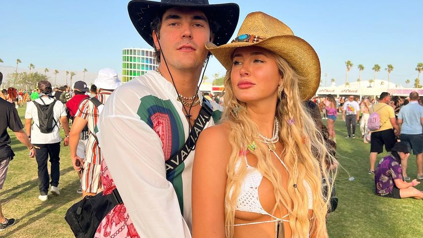 Bennett Sipes und Carly Lawrence auf dem Coachella Festival 2022