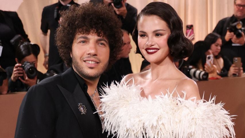 Benny Blanco und Selena Gomez bei den 83. Golden Globes im Beverly Hilton, Beverly Hills, 11. Januar 2026
