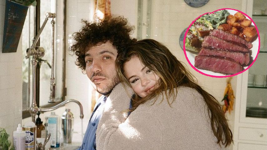 Selena Gomez wird von Benny mit leckerem Steak überrascht!