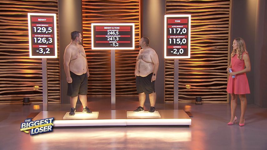 Benny, Toni und Christine Theiss bei "The Biggest Loser"