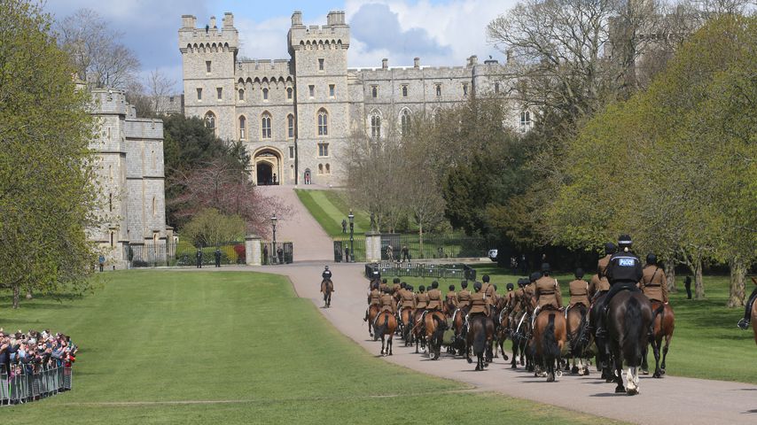 Proben für Prinz Philips Beisetzung in Windsor