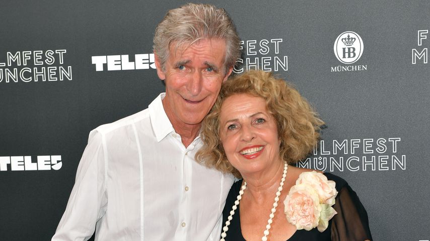 Bernd Schadewald und Michaela May im Juni 2019 in München