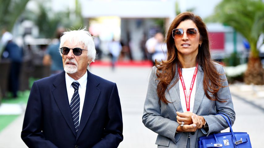 Bernie Ecclestone und Fabiana Flosi im September 2019