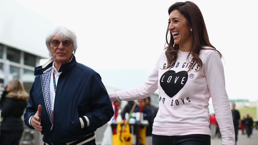 Bernie Ecclestone und Fabiana Flosi