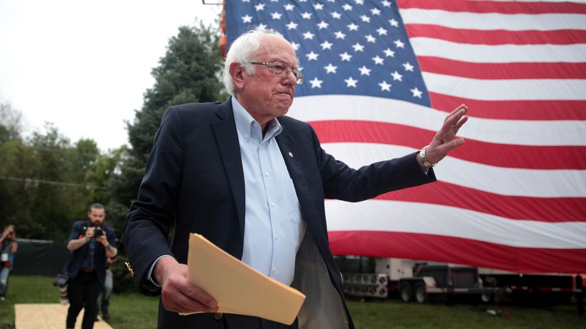 Bernie Sanders in Des Moines, 2019