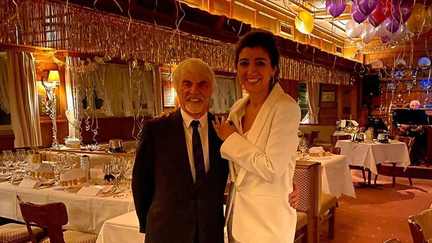 Bernie und Fabiana Ecclestone, Dezember 2019