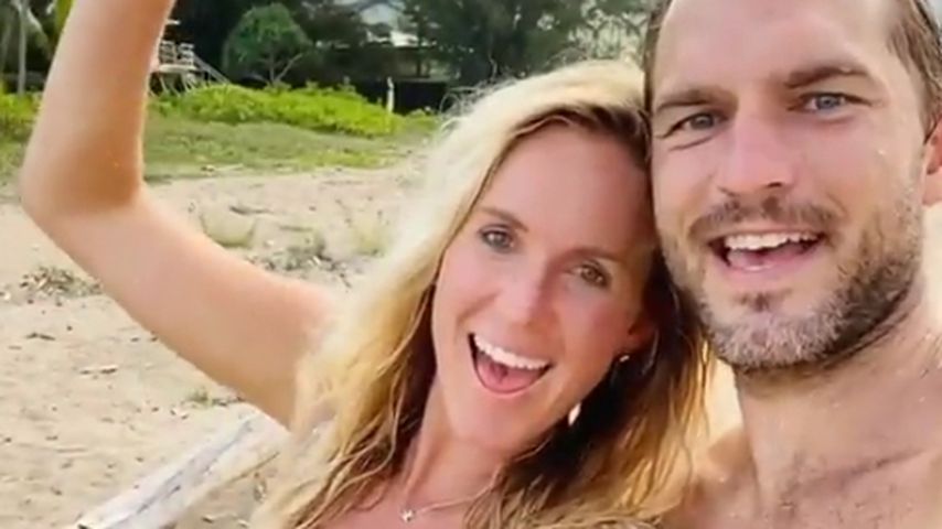 Surferin Bethany Hamilton und ihr Mann