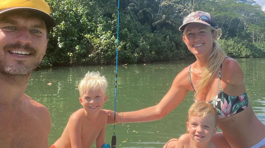 Sportlerin Bethany Hamilton und ihre Familie