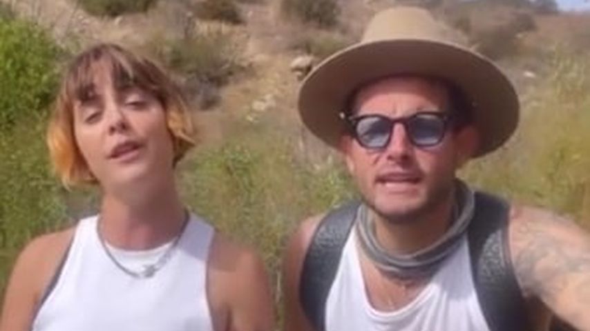 Geschäftsfrau Bethany Meyers und "Younger"-Star Nico Tortorella