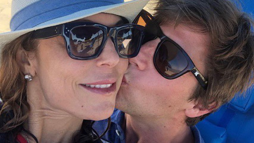 Bethenny Frankel und Paul Bernon am Strand