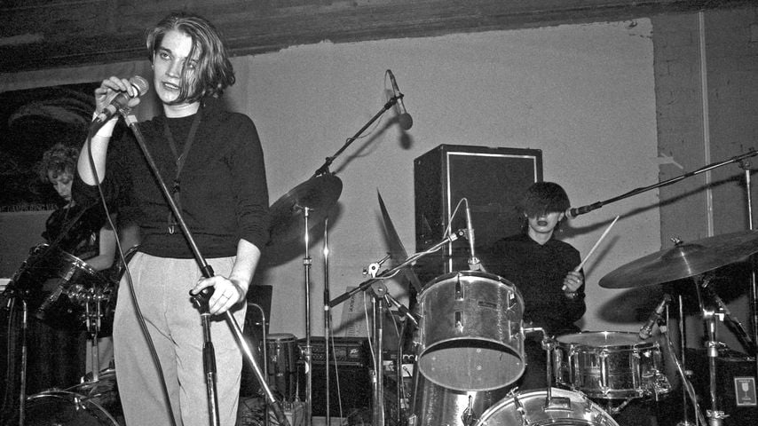 Bettina Köster als Sängerin von Malaria!, 1982