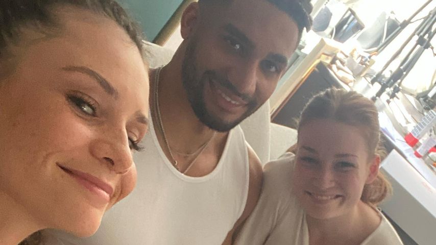 Betty Taube, Jeremy Nzerue und Jana Heinisch