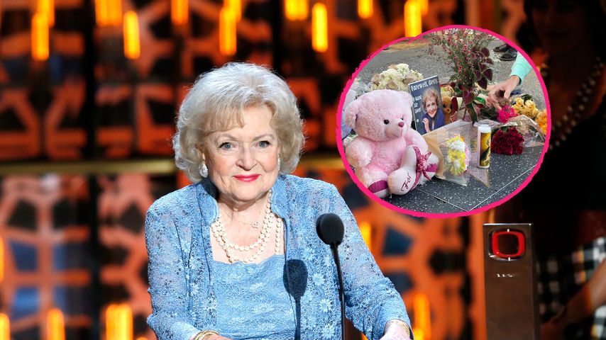 Blumen vor ihrem Haus: Fans in Trauer um Ikone Betty White