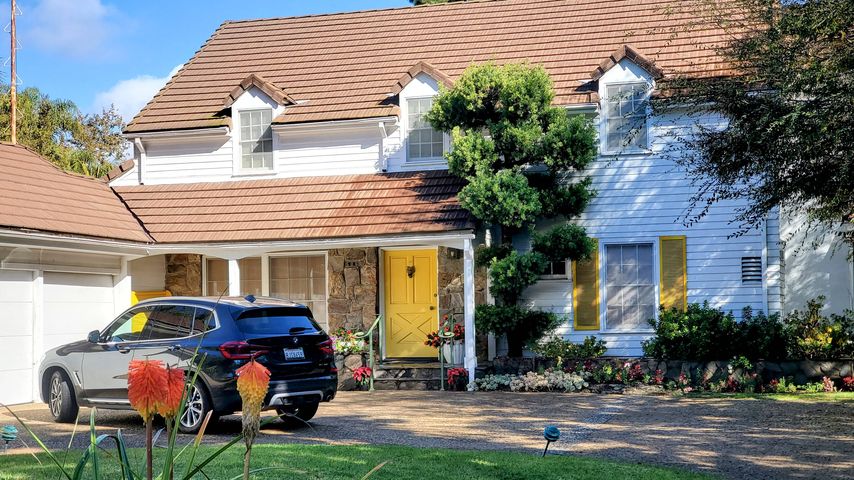 Betty Whites Haus im Januar 2022