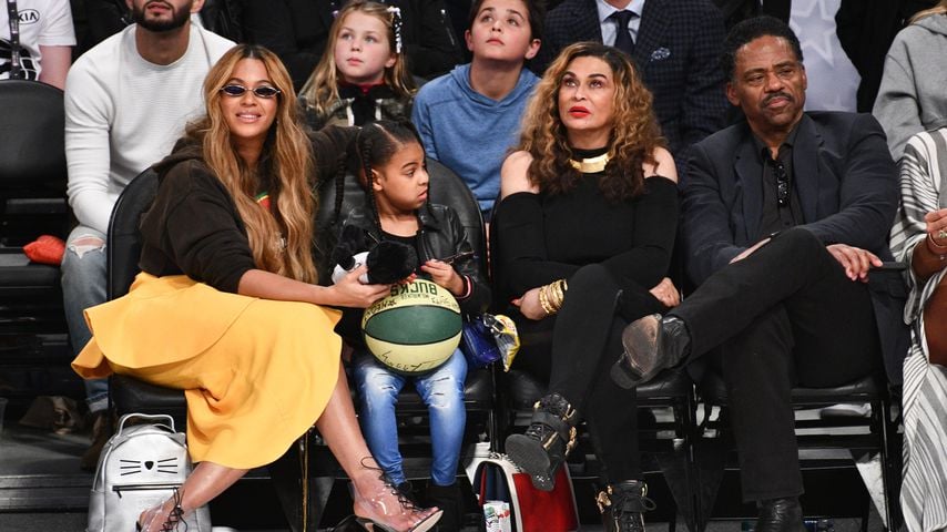 Beyonce, Blue Ivy Carter, Tina Knowles und Richard Lawson