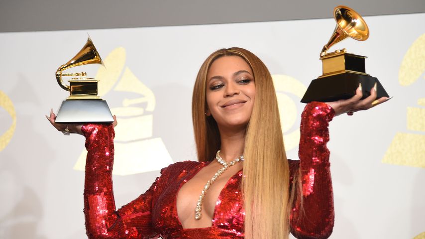 Beyoncé bei den Grammys in LA im Februar 2017