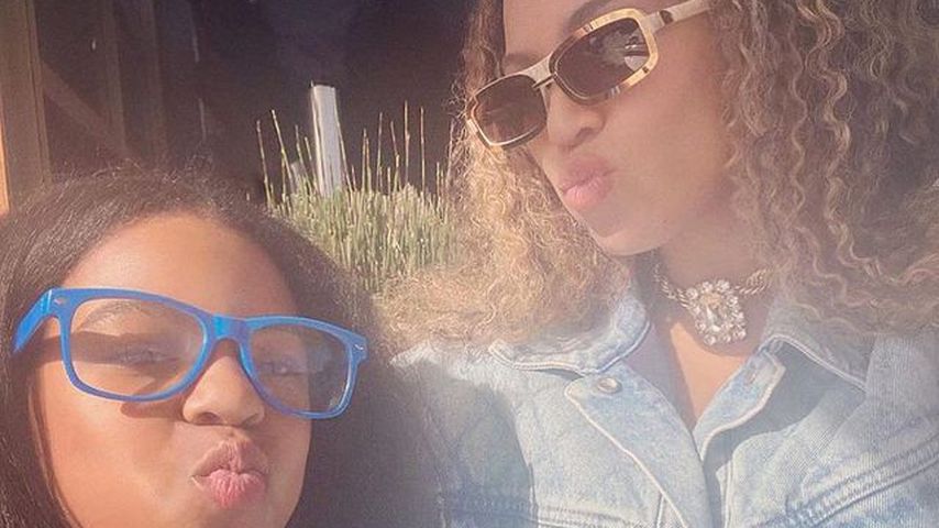 Beyoncé Knowles mit ihrer Tochter Blue Ivy