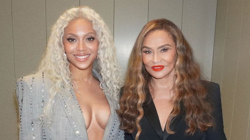 Sängerin Beyoncé mit ihrer Mutter Tina Knowles, Oktober 2024