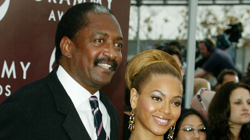 Beyoncé mit ihrem Vater Mathew, 2005