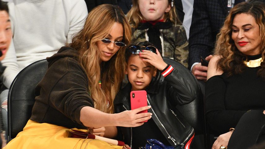Beyoncé und Blue Ivy Carter im Februar 2018