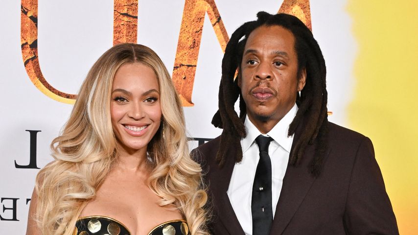 Sängerin Beyoncé und Rapper Jay-Z auf einer Filmpremiere, 2024