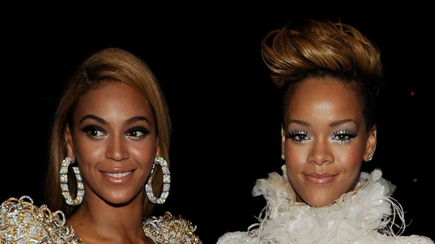 Beyoncé und Rihanna im Januar 2010