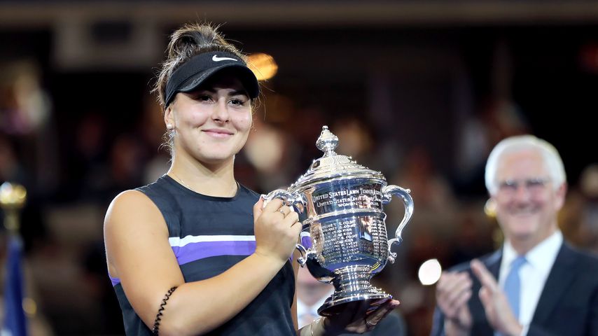 Bianca Andreescu beim US-Open-Finale 2ß19