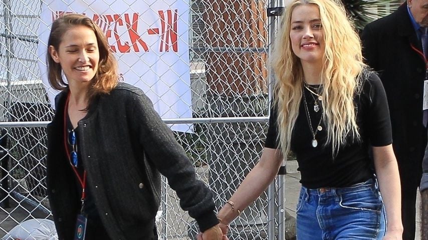 Bianca Butti und Amber Heard beim "Womens March" in L.A. im Januar 2020