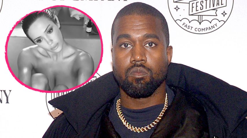 Collage: Bianca Censori und Kanye West