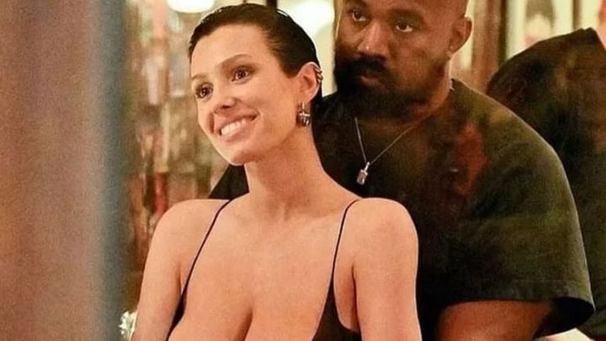 Bianca Censori und Kanye West im April 2024