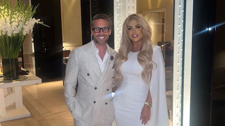 Bianca Gascoigne mit ihrem Freund Arron Wright