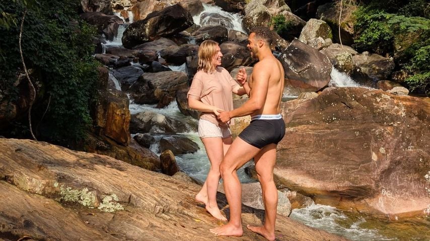 Bianca Heinicke und Timothy Hill, April 2025