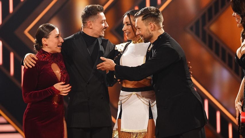 Bianca Heinicke, Zsolt Sándor Cseke, Nadia Benaissa und Vadim Garbuzov bei "Let's Dance" 2026