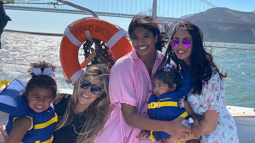 Bianka Bryant, Cat Gasol und Natalia, Capri und Vanessa Bryant