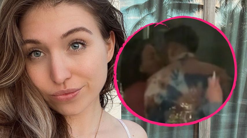 Im Trennungsdrama: Hier knutscht Bibi Claßen ihren Neuen