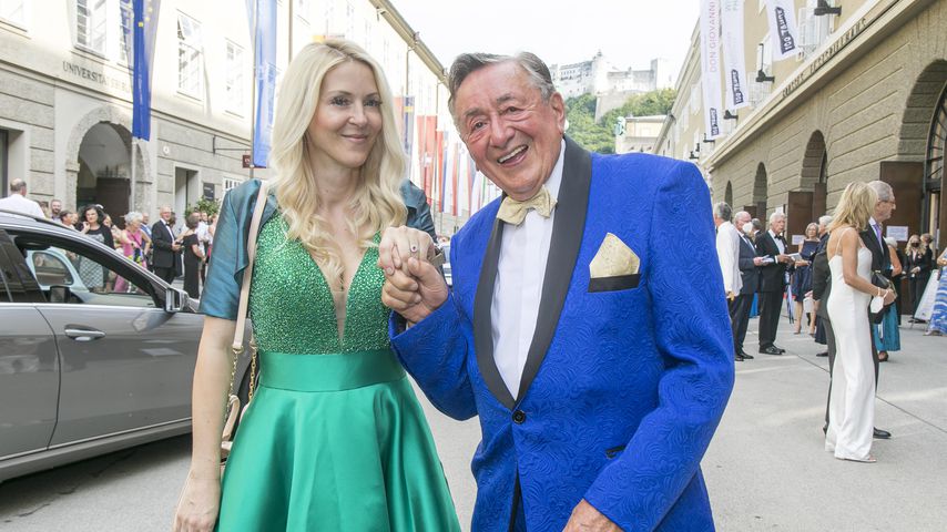 Bienchen und Richard Lugner, Juli 2021
