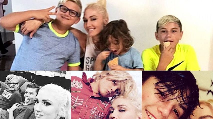 Gwen Stefani und ihre Söhne
