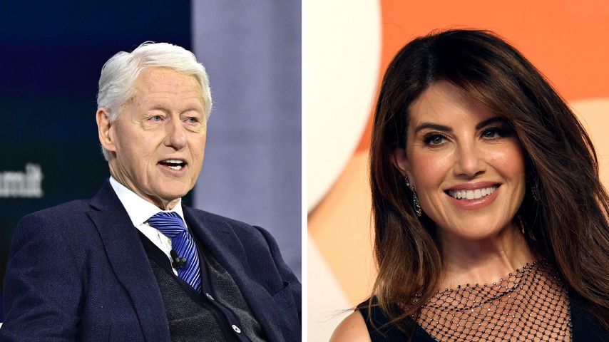 Collage: Bill Clinton und Monica Lewinsky