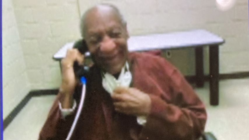 Bill Cosby bei einem Videocall im Gefängnis