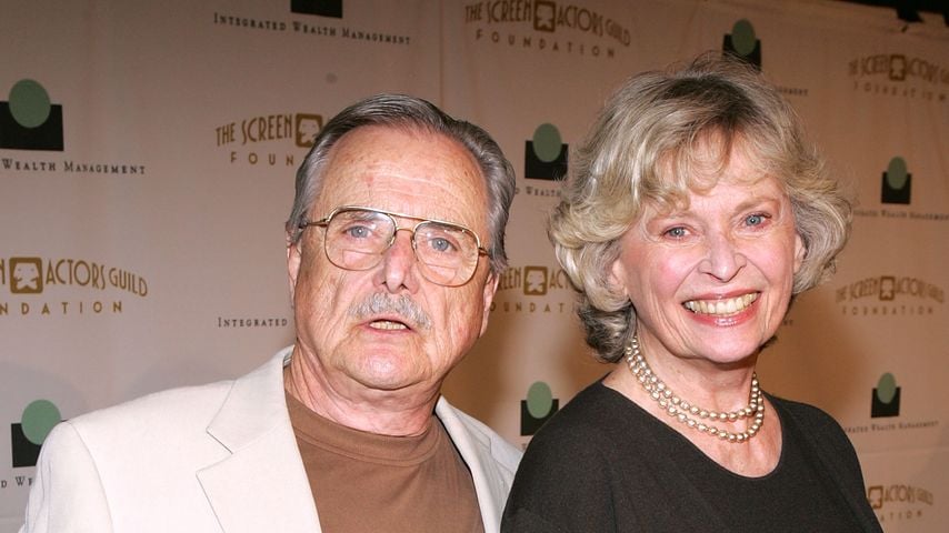 William Daniels und Bonnie Bartlett bei der SAG Foundation-Veranstaltung "Cocktails on Sunset" im Argyle Hotel, Los Angeles, 2005