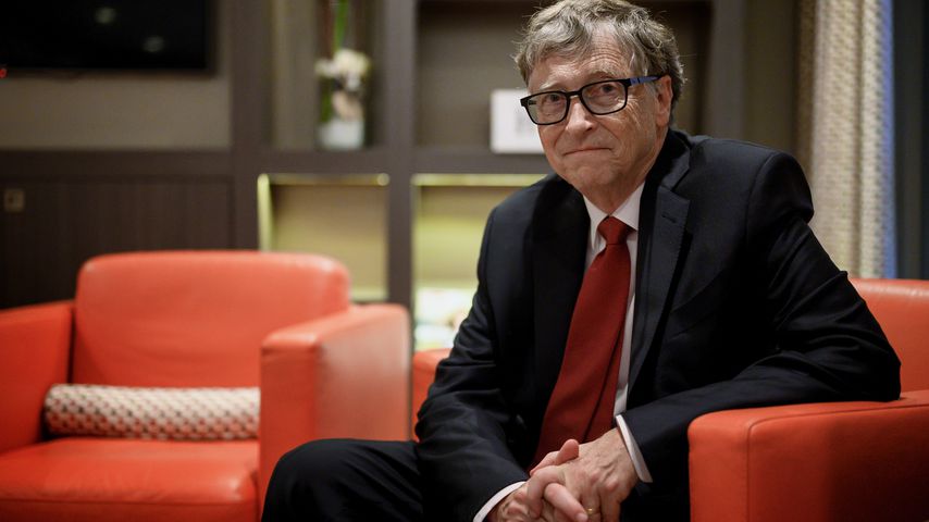 Bill Gates bei einer Konferenz in Lyon im Oktober 2019