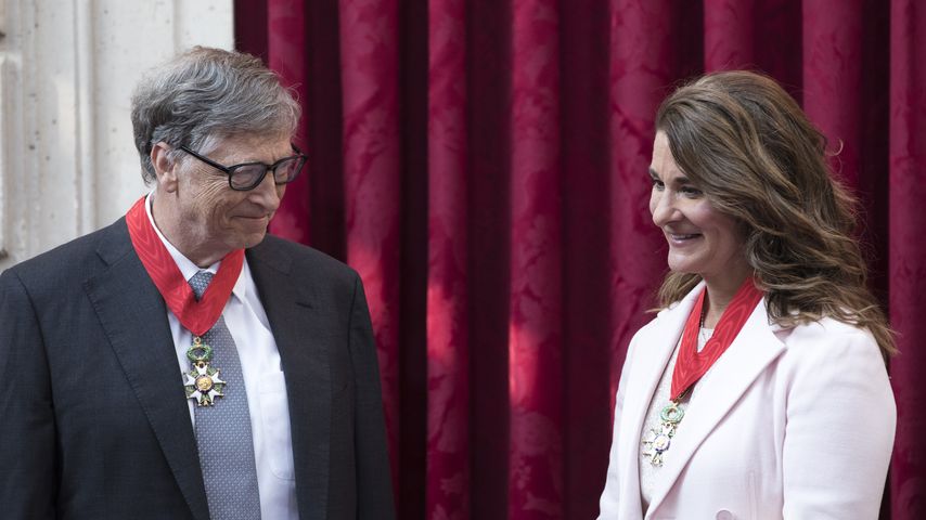 Bill Gates und Melinda Gates, Paris 2017