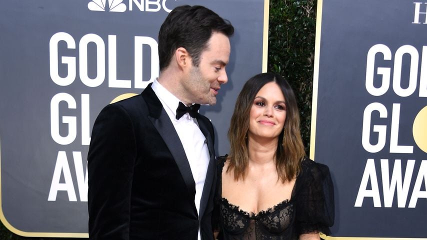 Bill Hader mit Rachel Bilson bei den Golden Globes, 2020