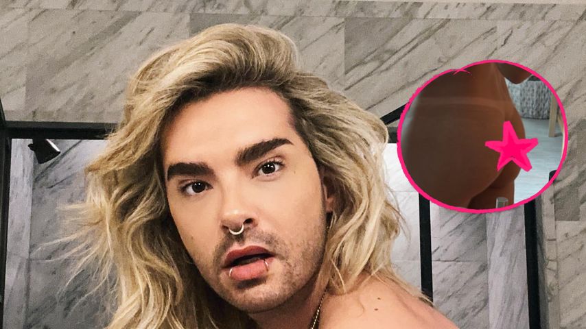 Collage: Bill Kaulitz, Frontmann von Tokio Hotel