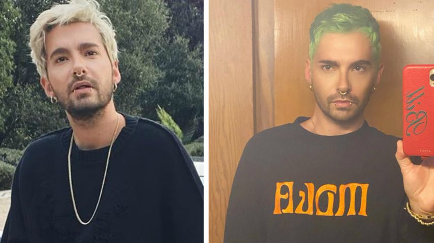 Bye, Blondie! Bill Kaulitz trägt seine Haare jetzt giftgrün
