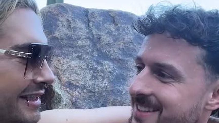 Neuer Clip zeigt: Bill Kaulitz und Jannik kuschelten im Pool