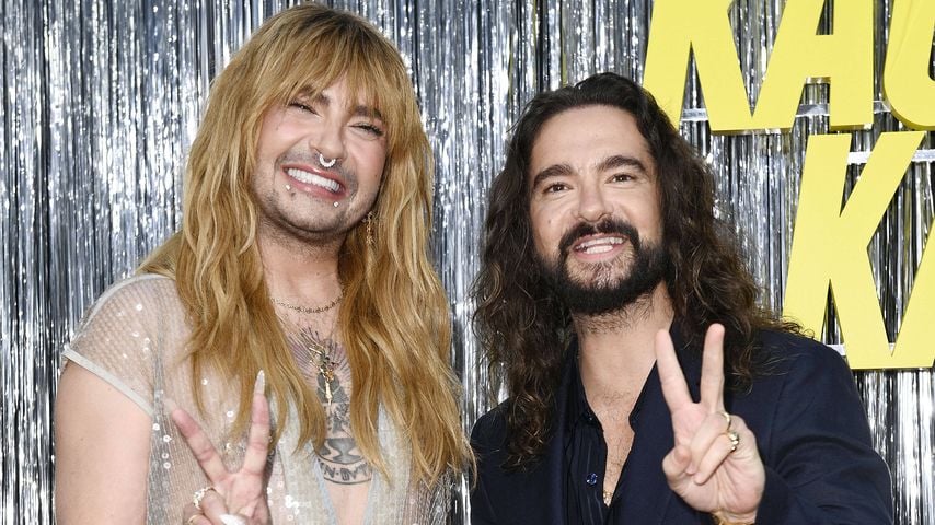 Bill Kaulitz und Tom Kaulitz bei der Premiere der 3. Staffel von "Kaulitz & Kaulitz" im Delphi Filmpalast, Berlin