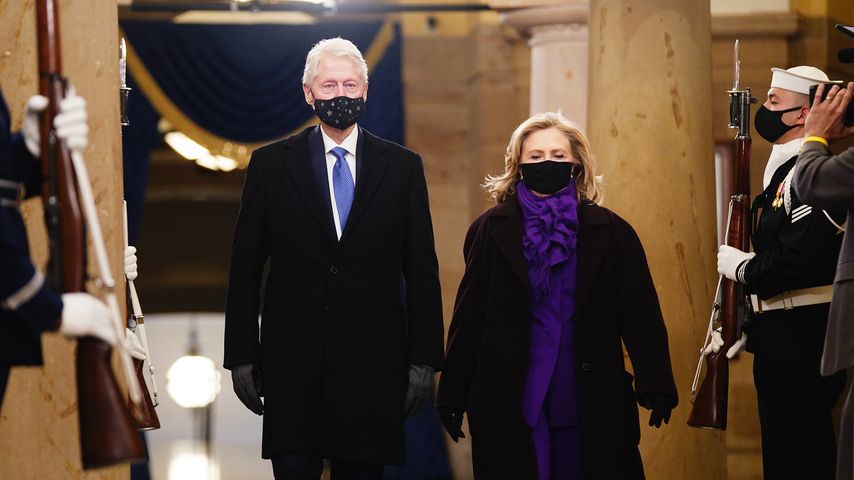 So süß: Hillary & Bill Clinton zeigen Baby-Enkelsohn Aidan