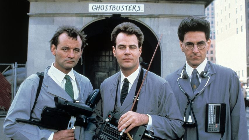 Bill Murray, Dan Aykroyd und Harold Ramis in "Ghostbusters"