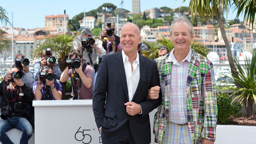 Bill Murray und Bruce Willis bei den Filmfestspielen von Cannes, Mai 2012